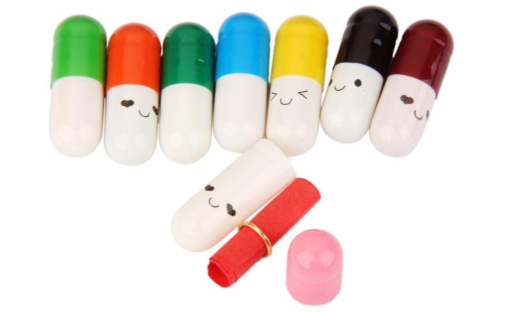 Message in a Bottle Capsules for Notes