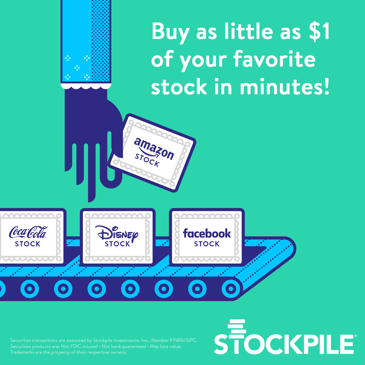 Stockpile - Your Favorite Stocks By The Dollar