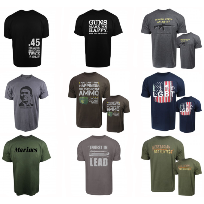 All-American T-Shirts ONLY $6.99