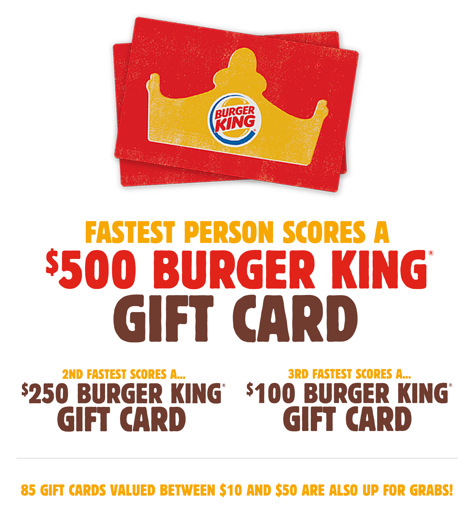 FREE Burger King Gift Card