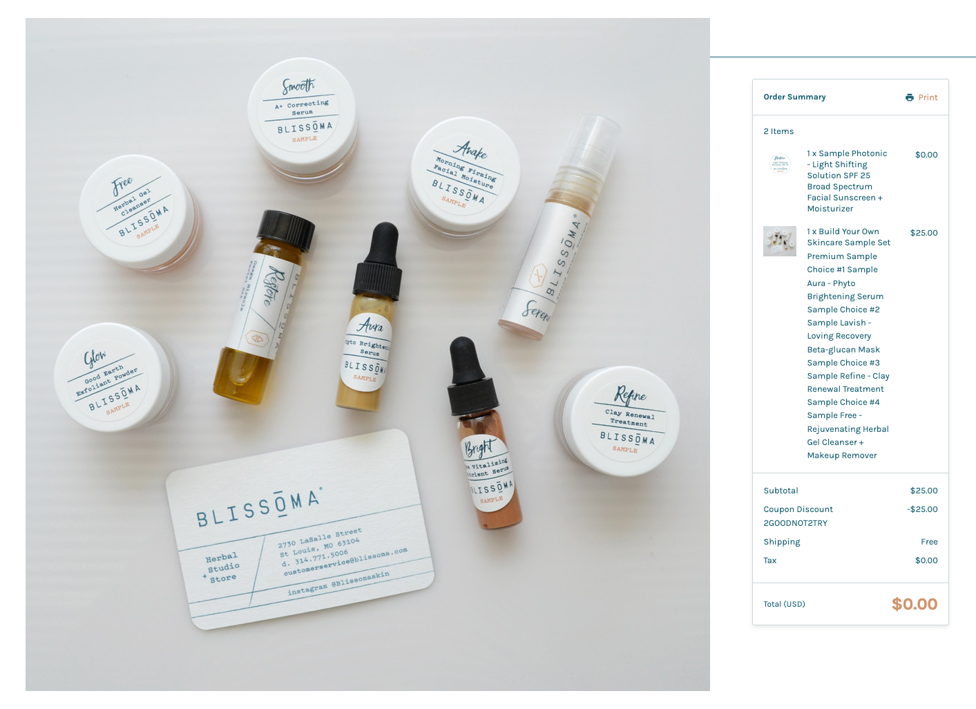 blissoma-order-summary