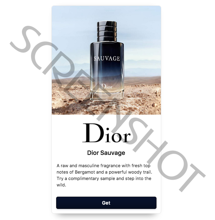 FREE Dior Sauvage Men's Fragrance Sample (Cell Phone Required) | VonBeau