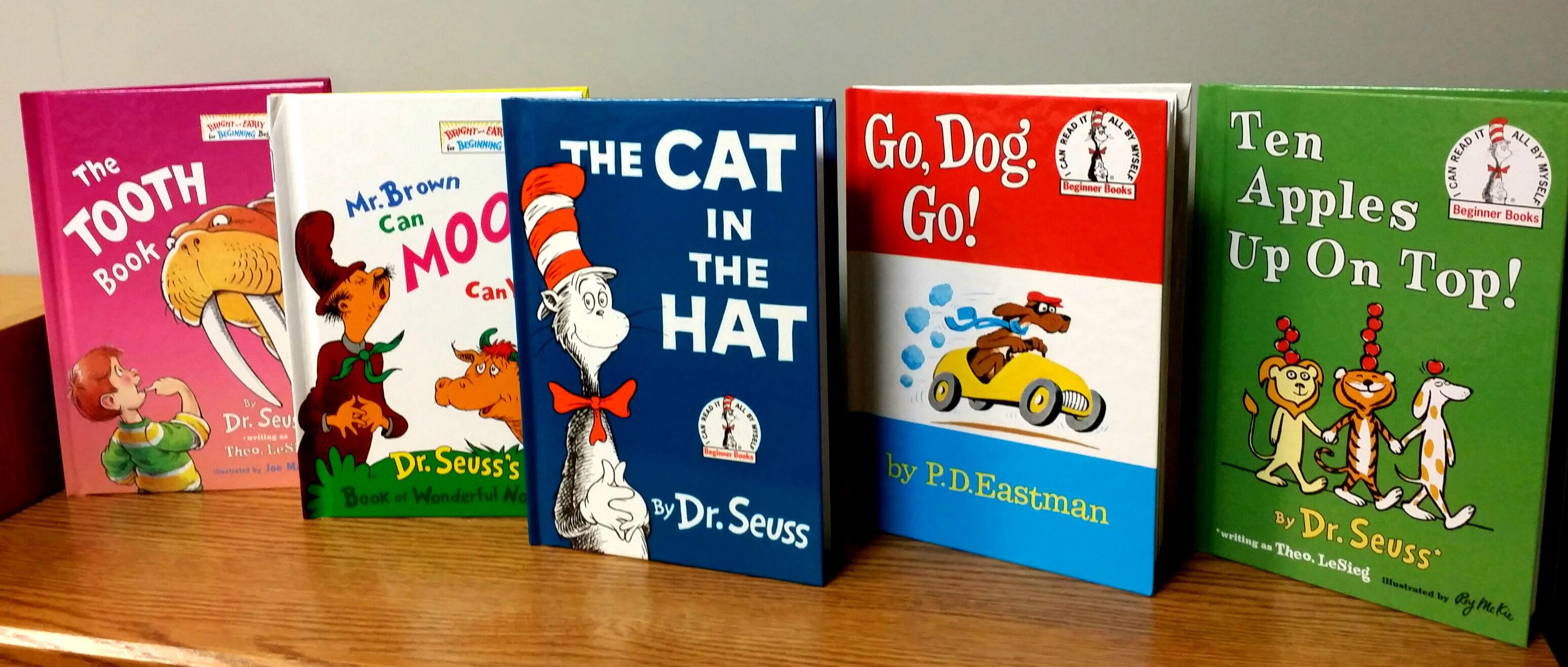 5 Dr. Seuss Hardcover Books, Activity Book and Stickers Only $5.95 ...