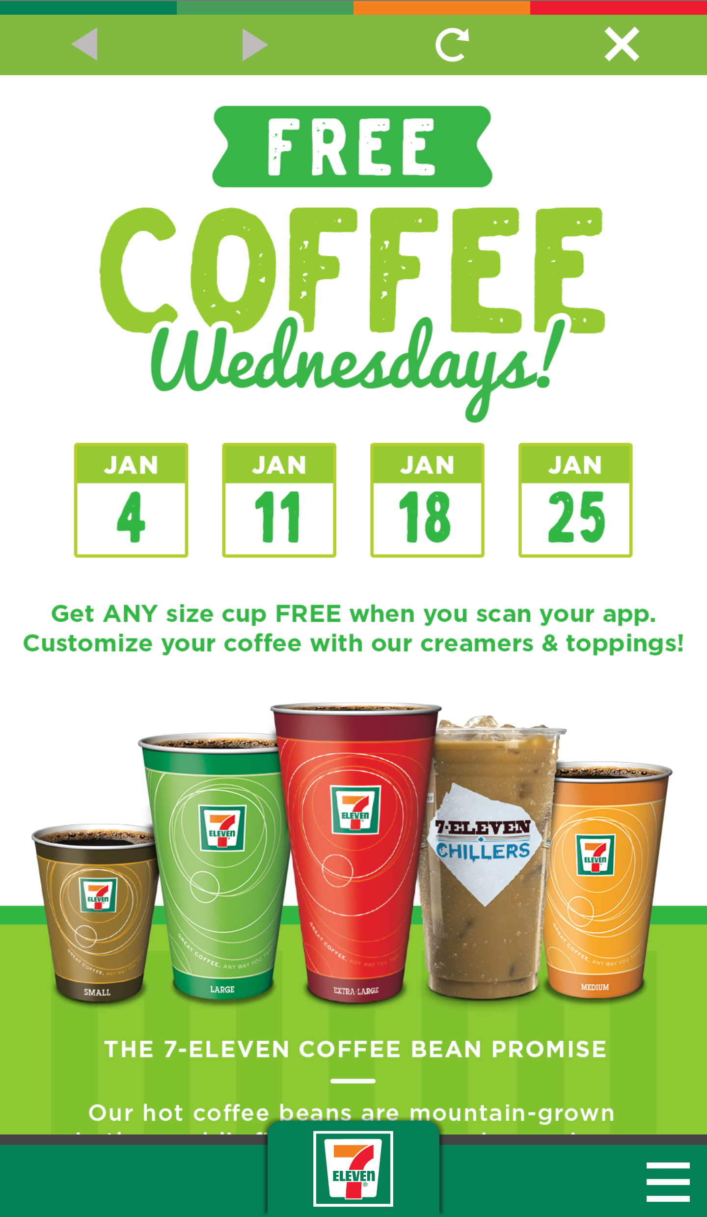 FREE Coffee in ANY Size | VonBeau