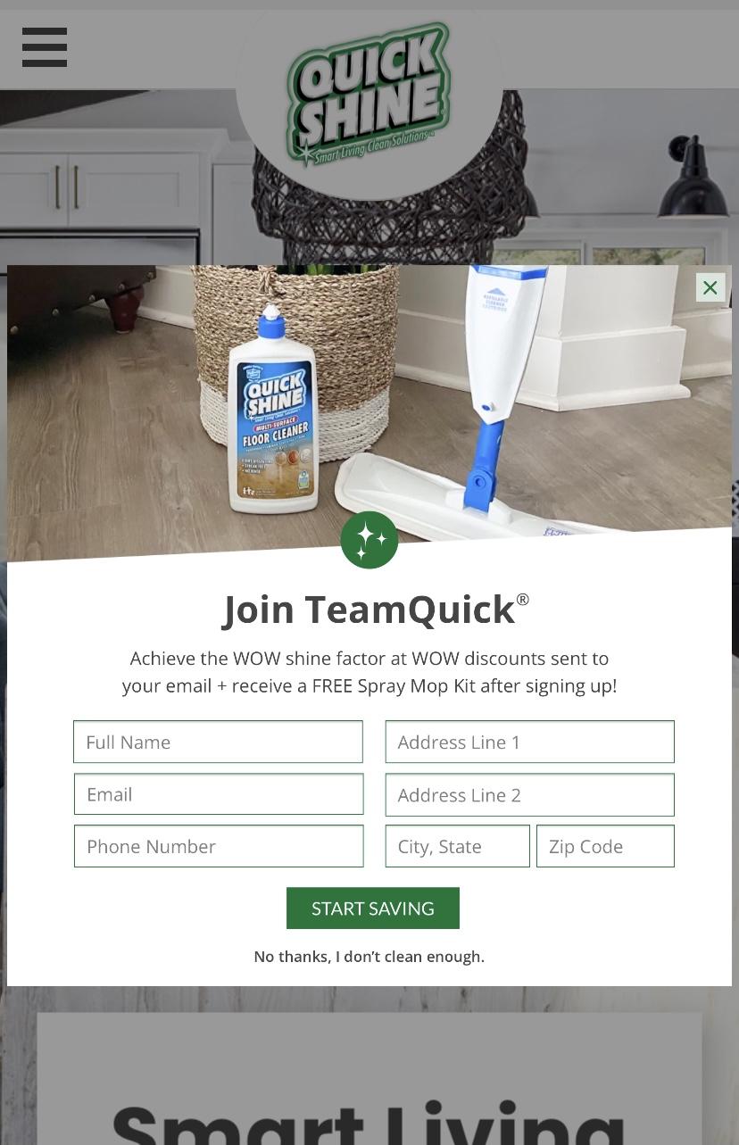 Free-spray-mop-kit-pop-up