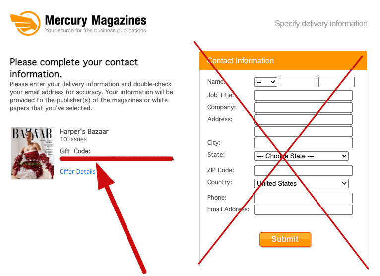 Free Subscription or 10 Check VonBeau