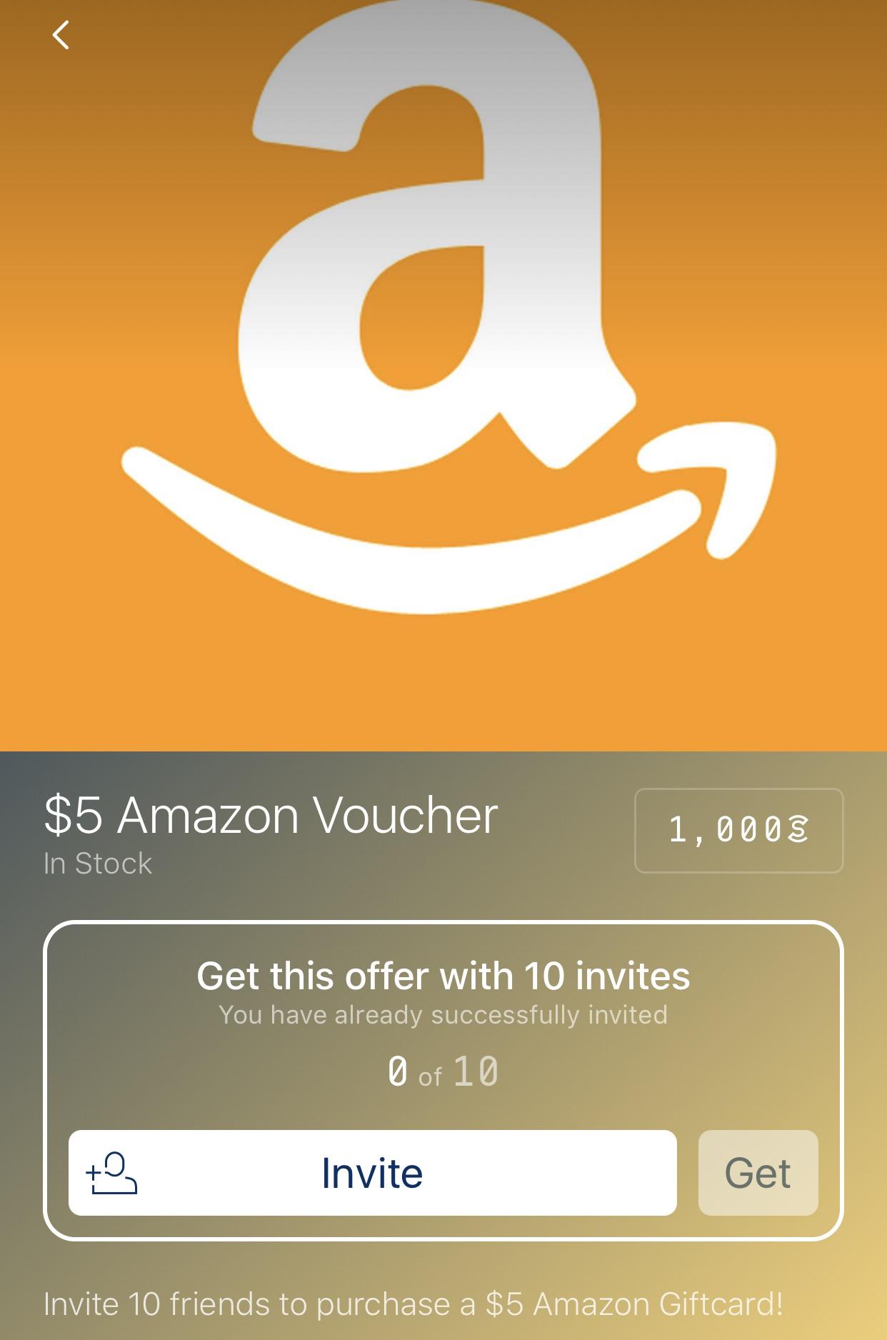 FREE 5 Amazon Gift Card &