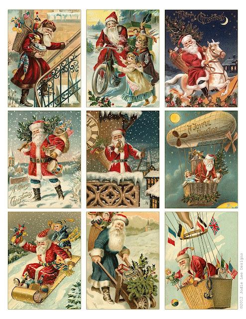 vintage-santa-tags-for-christmas