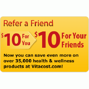 Vitacost $10 Off Coupon | VonBeau