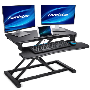 Famistar Adjustable Standing Desk $99