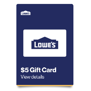 FREE $5 Lowe's eGift Card | VonBeau