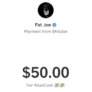 Cash App FAT JOE Giveaway