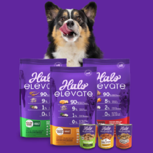 FREE sample of Halo Elevate dog food