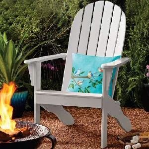 Wooden Adirondack Chair $39 Shipped