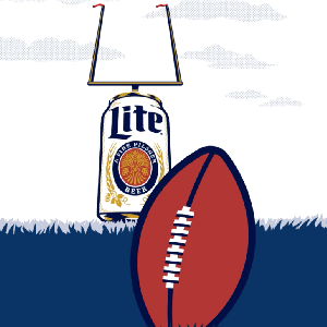 Miller Lite & NFL Game Day - Minnesota Vikings vs Greenbay Packers