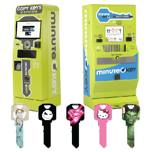 Create a Key for FREE at Minute Key Kiosk