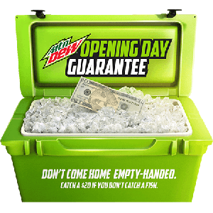FREE $20 Cash from MTN DEW