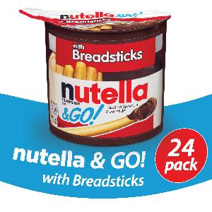 24-Pack Nutella and Go Snack Packs $19.92