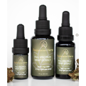 FREE Restoration Hemp CBD Product Sample