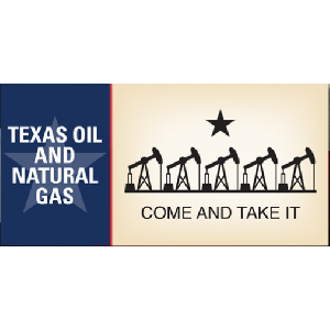 Free Texas Oil and Natural Gas sticker