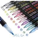 12-Pack Outline Metallic Markers
