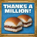 2 Free Sliders at White Castle