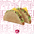 2 FREE Tacos with Any Purchase