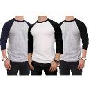 3-Pack Men's 3/4 Sleeve T-Shirt $28.99