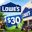 FREE $30 to Spend at Lowe’s