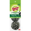 3ct Scotch-Brite Stainless Scrubbers $1.67