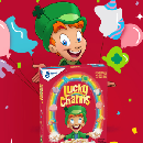 60¢ box of Lucky Charms after Rebate