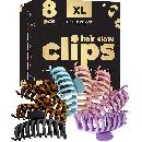 8-Pack of XL Hair Claw Clips $6.49