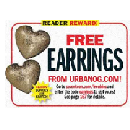 Free Pair of Urbanog Earrings