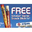 Free Snack Stick at Stripes