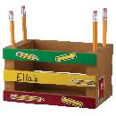 Free Mini-Crate Pencil Holder