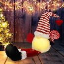 Christmas Gnome Plush Decoration w/LED $11