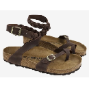 Birkenstock Yara Oiled Leather Sandals $72