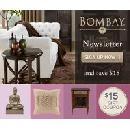 Bombay Company $15 Gift Coupon