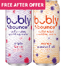Free bubly bounce sparkling water