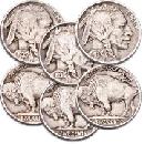 FREE 1935-1937 Buffalo Nickel Set