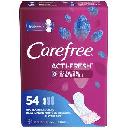 54 Care Free Acti-Fresh Pantiliners $1.92