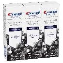 3pk Crest Charcoal 3D White Toothpaste $3