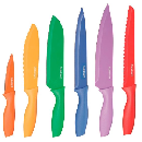 Cuisinart 12 PC Multicolored Knife Set $15