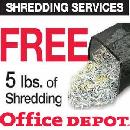 Free 5 lbs of Document Shredding