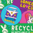 FREE Bunny Bumper Sticker