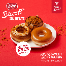 FREE Biscoff Doughnut w/ any purchase