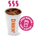FREE Medium Hot Coffee at Dunkin