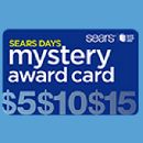 Free $5 Sears Mystery Award Card