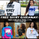 FREE T-Shirt with FREE Shipping