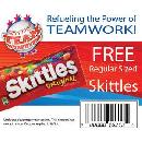 Free Skittles at Murphy USA